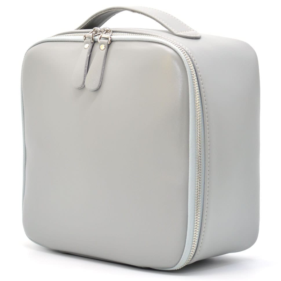 Beauty case, leather cosmetic bag, organizer for cosmetics TARWA GJ-1001-4lx