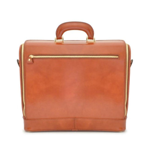 Pratesi RBL116/15 - Raffaello Laptop Bag 15 in cow leather Radica Blue