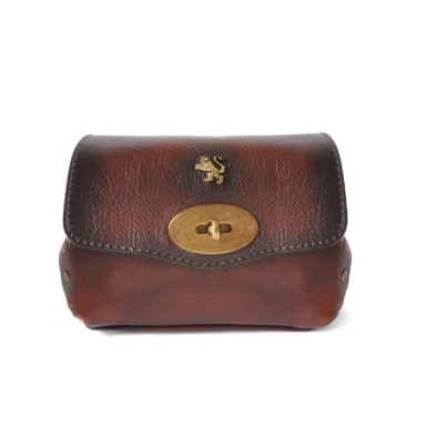 Pratesi BCF160 - S.Bernardo Clutche in cow leather Bruce Coffee