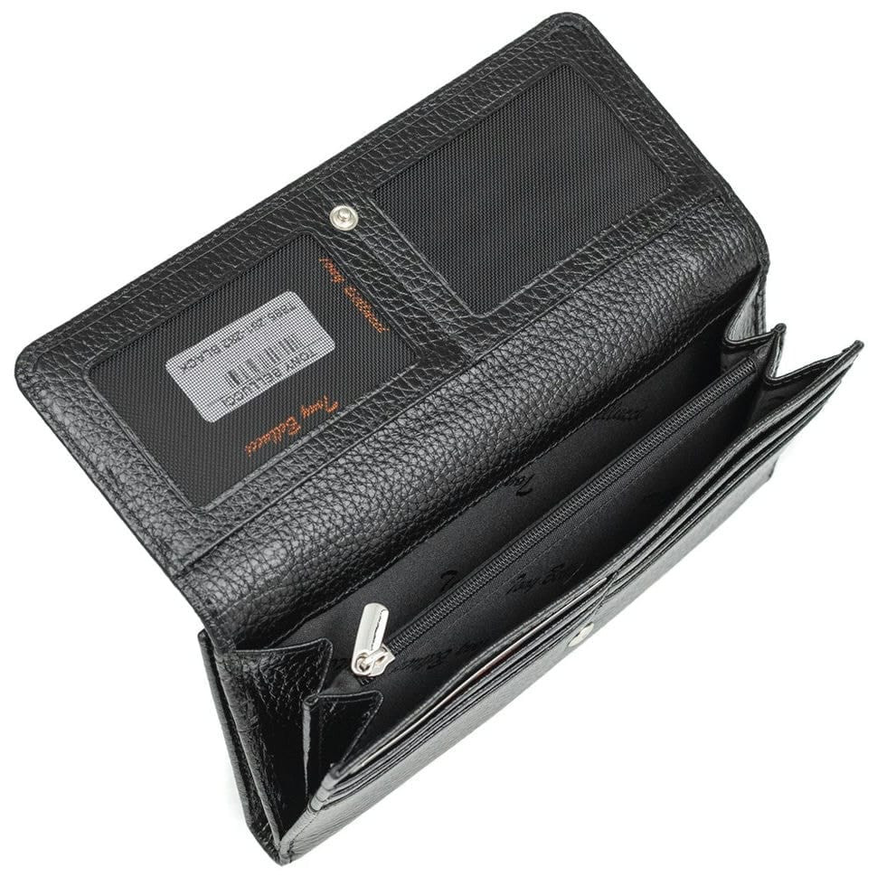 Гаманець жіночий шкіряний Tony Bellucci T885-281-282 чорно-червоний