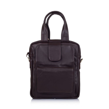 Leather men's bag GC-7266-2md TARWA