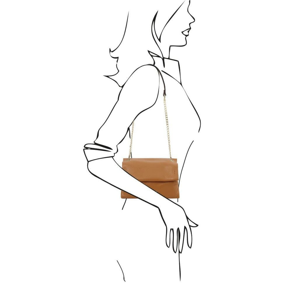 TL Сумка М'яка шкіряна сумка через плече Tuscany TL142011