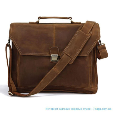 Briefcase large horse leather 7083