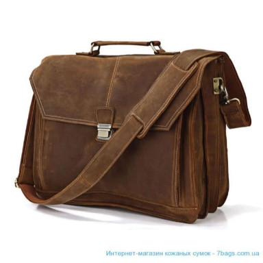 Briefcase large horse leather 7083