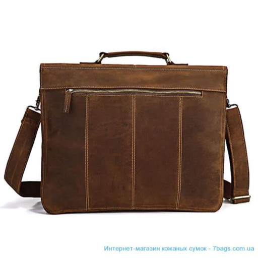 Портфель великий з кінської шкіри 7083