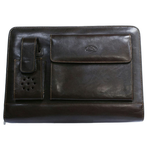 Блокнот шкіряний Italico 1367 moro коричневий