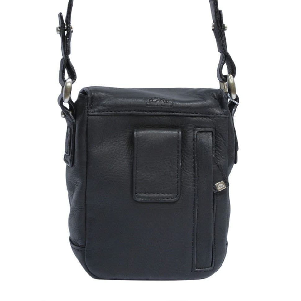 Сумка шкіряна Contatto 9027-12,5 чорний