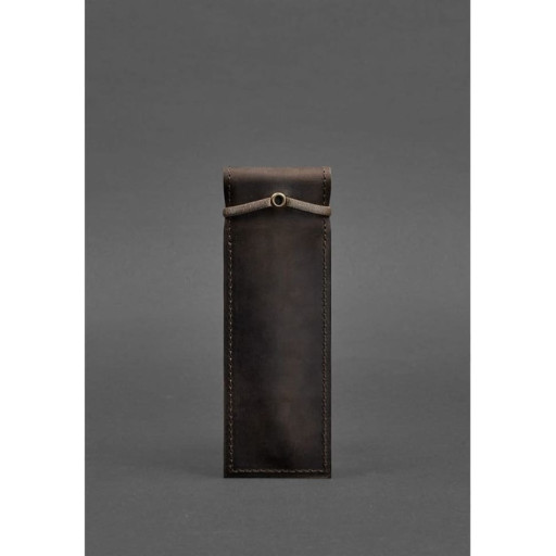 Шкіряний чохол для ручок 1.0 темно-коричневий