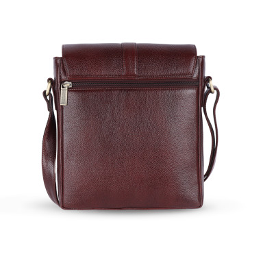 Чоловіча сумка через плече шкіряна Hammonds Flycatcher SB1164 Brown (Коричневий)