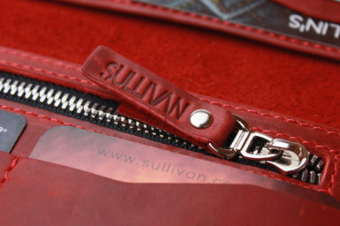 Кошелек женский кожаный большой SULLIVAN 80260(10) красный