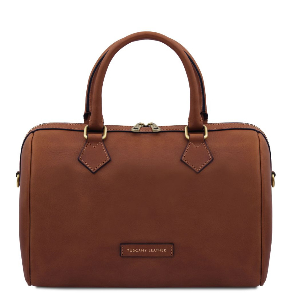 Barrique Leather duffle bag