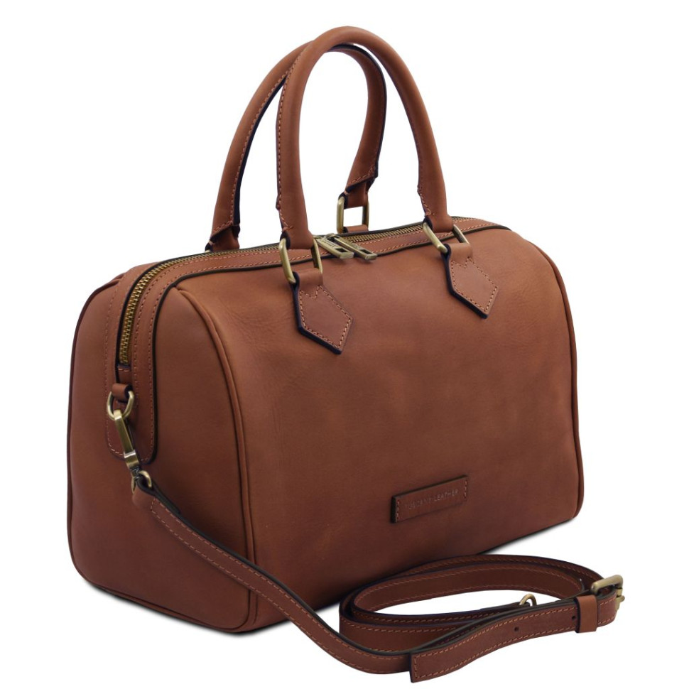 Barrique Leather duffle bag