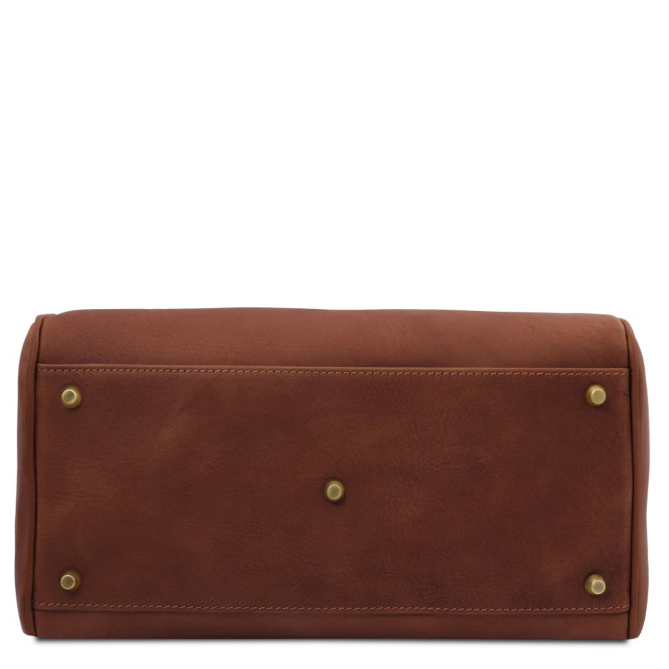 Barrique Leather duffle bag