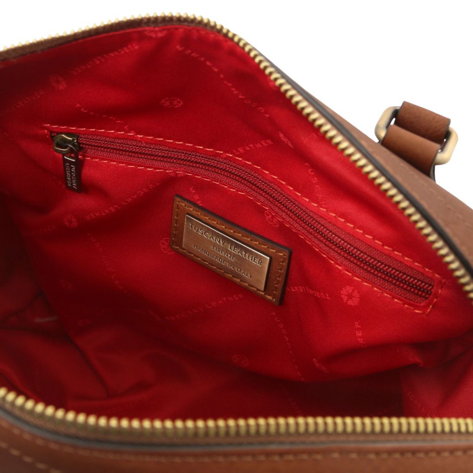 Barrique Leather duffle bag