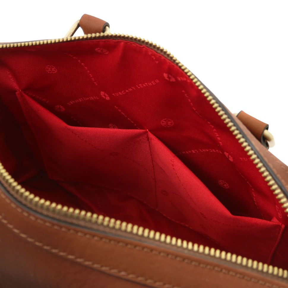 Barrique Leather duffle bag