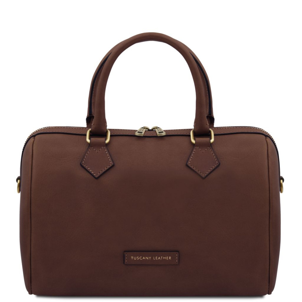 Barrique Leather duffle bag