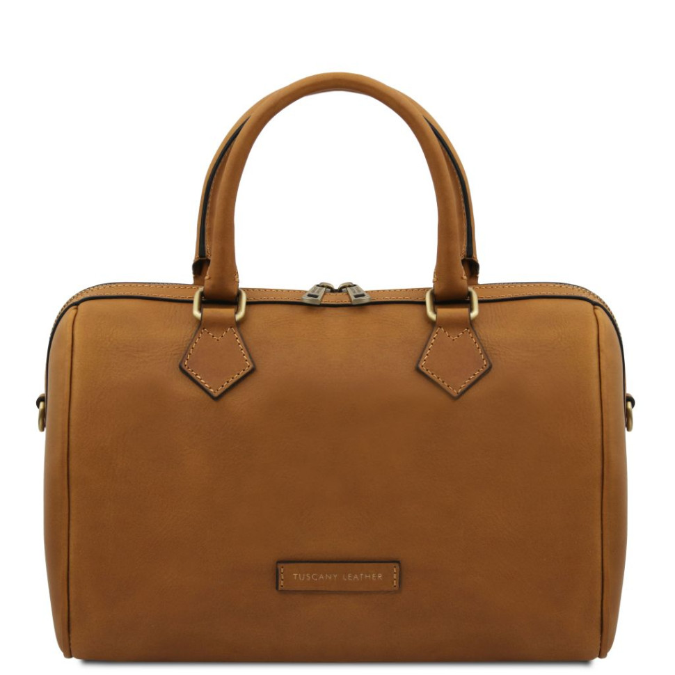 Barrique Leather duffle bag