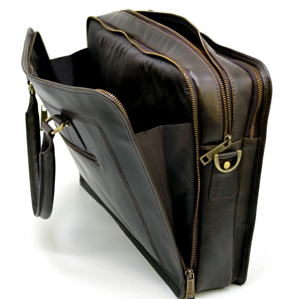 Сумка-портфель для ноутбука до 15 дюймів з натуральної шкіри RC-4666-4lx TARWA