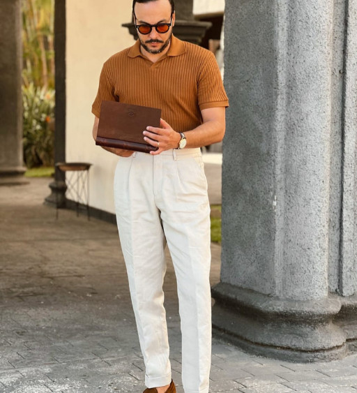 Шкіряна коробка для сигар, чохол для сигар - Howards End - Коричневий колір - Time Resistance 5234401