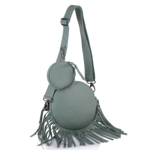 Шкіряна сумка Virginia Conti (Італія) - VC02765olive