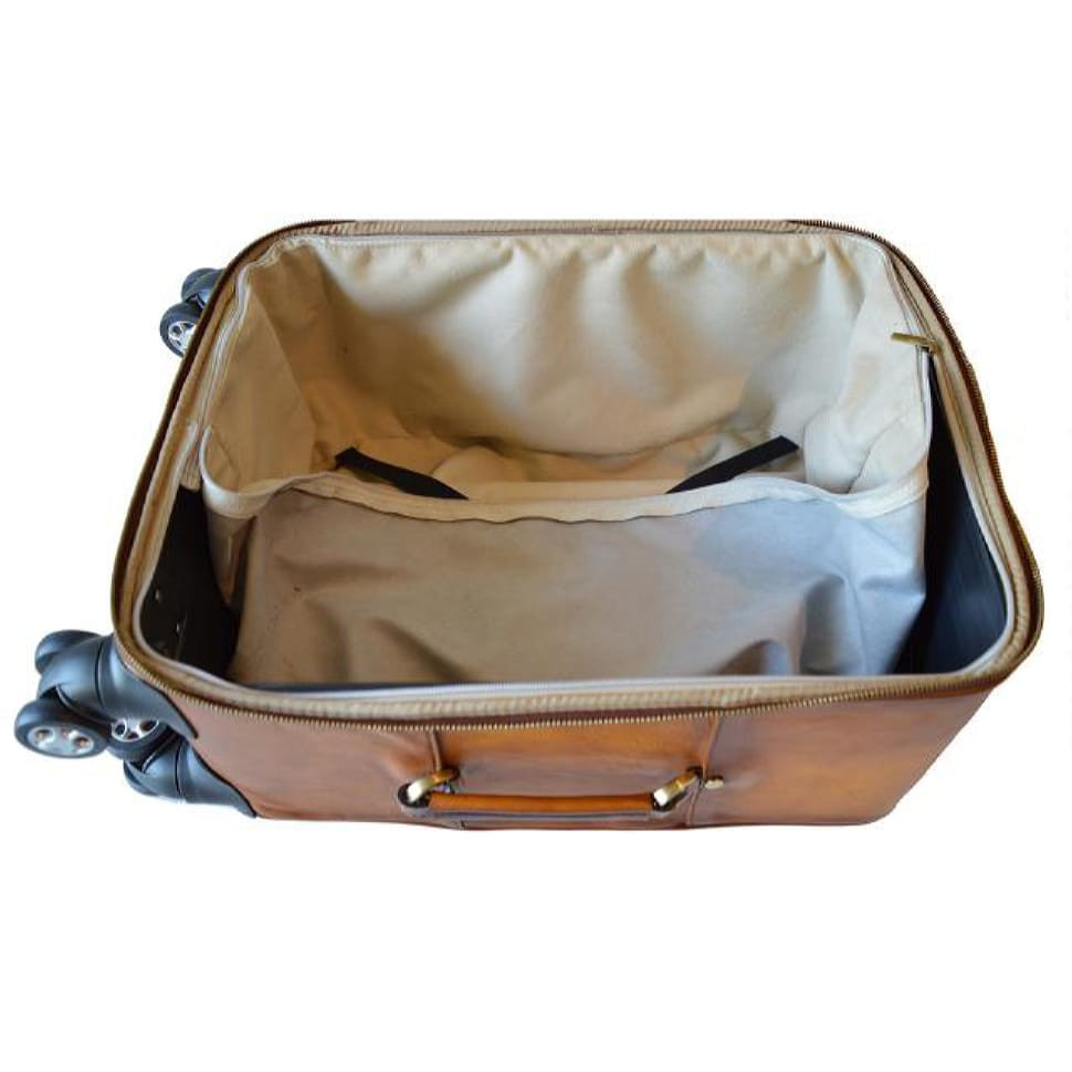 Pratesi BMA275 - INTERCONTINENTAL Trolley in cow leather INTERCONTINENTAL Trolley in cow leather