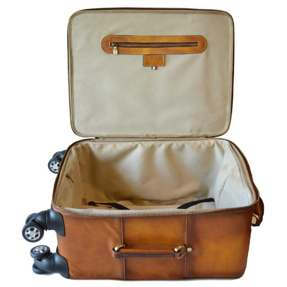 Pratesi BMA275 - INTERCONTINENTAL Trolley in cow leather INTERCONTINENTAL Trolley in cow leather