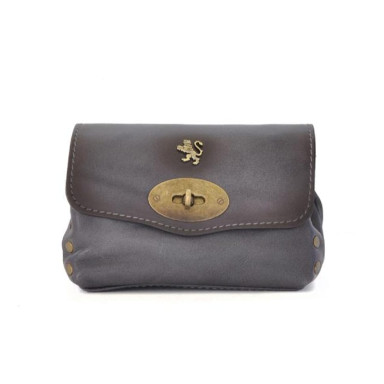 Pratesi BGR160 - S.Bernardo Clutche in cow leather Bruce Grey