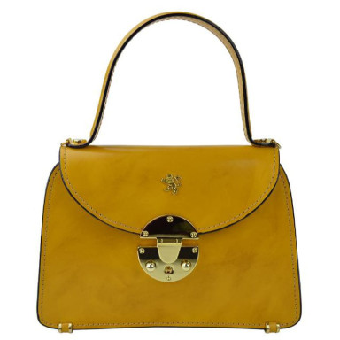 Pratesi RSE285/M - Veneziano R285/M Lady Bag in cow leather Veneziano R285/M Mustard