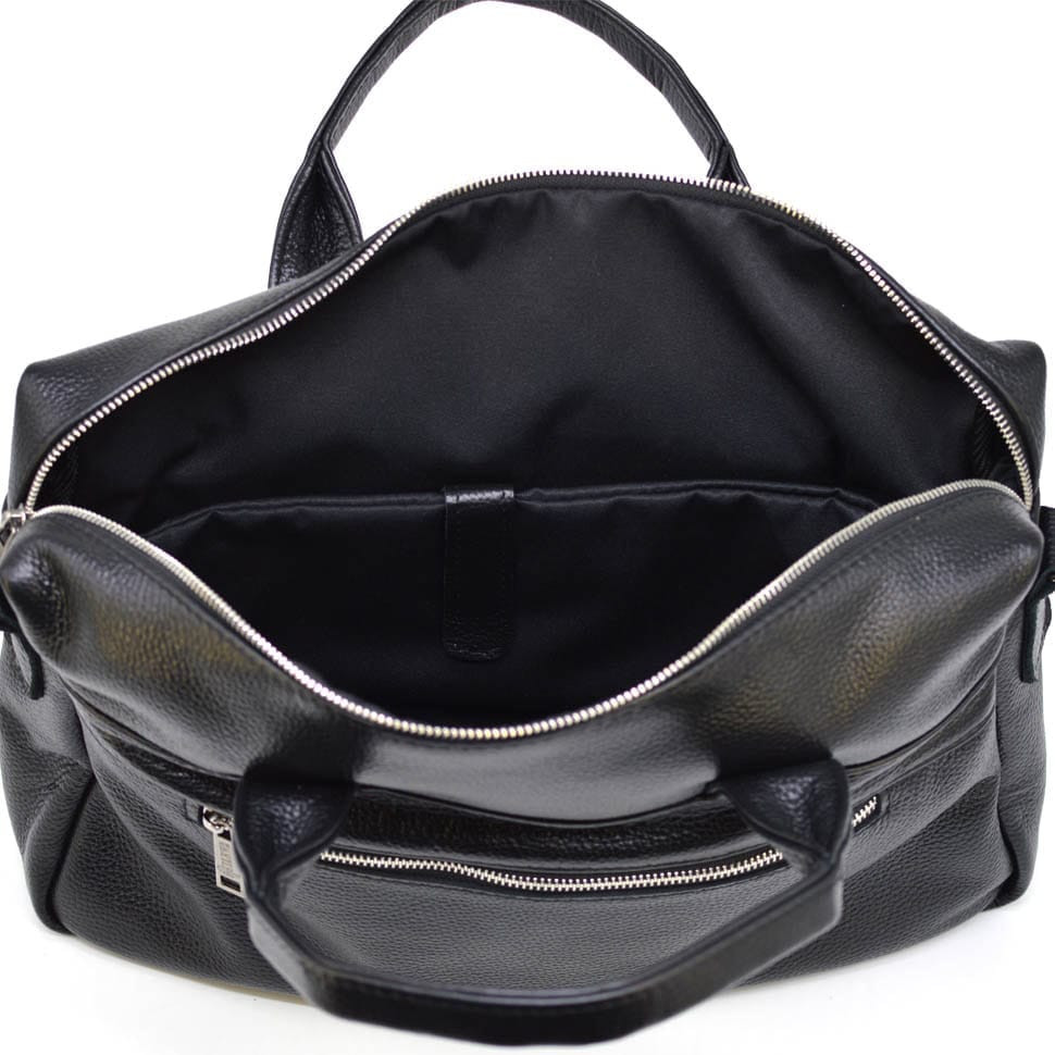 Сумка для ноутбука чорна чоловіча м'яка TARWA FA-7122-4lx