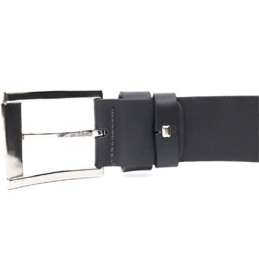 Зручний ремінь під джинси з натуральної шкіри GRANDE PELLE 11683 Чорний