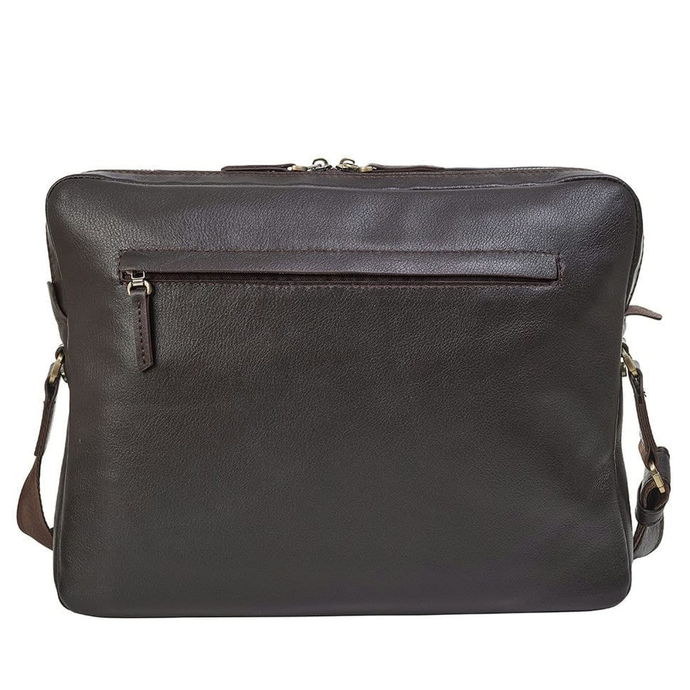 Сумка м'яка шкіряна Tony Bellucci 5144-04 коричнева гладка