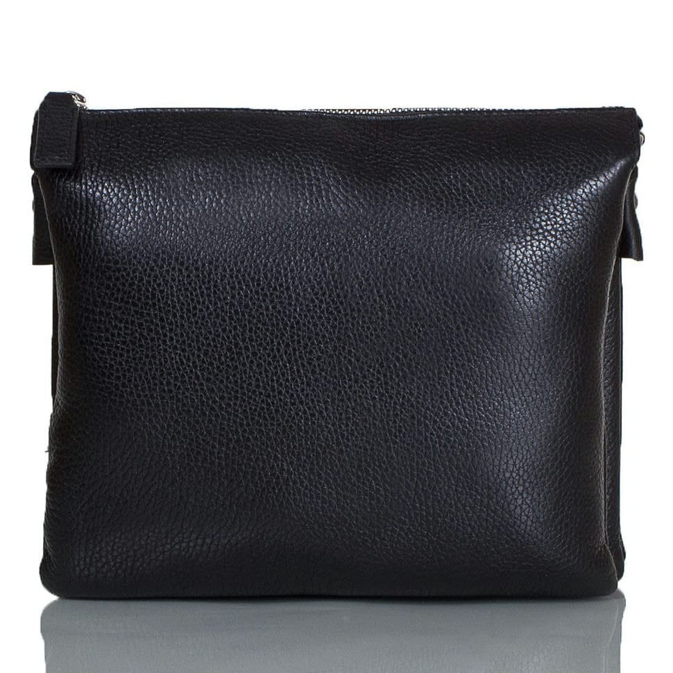 Сумка жіноча шкіряна Desisan 2811-011 чорний флотар