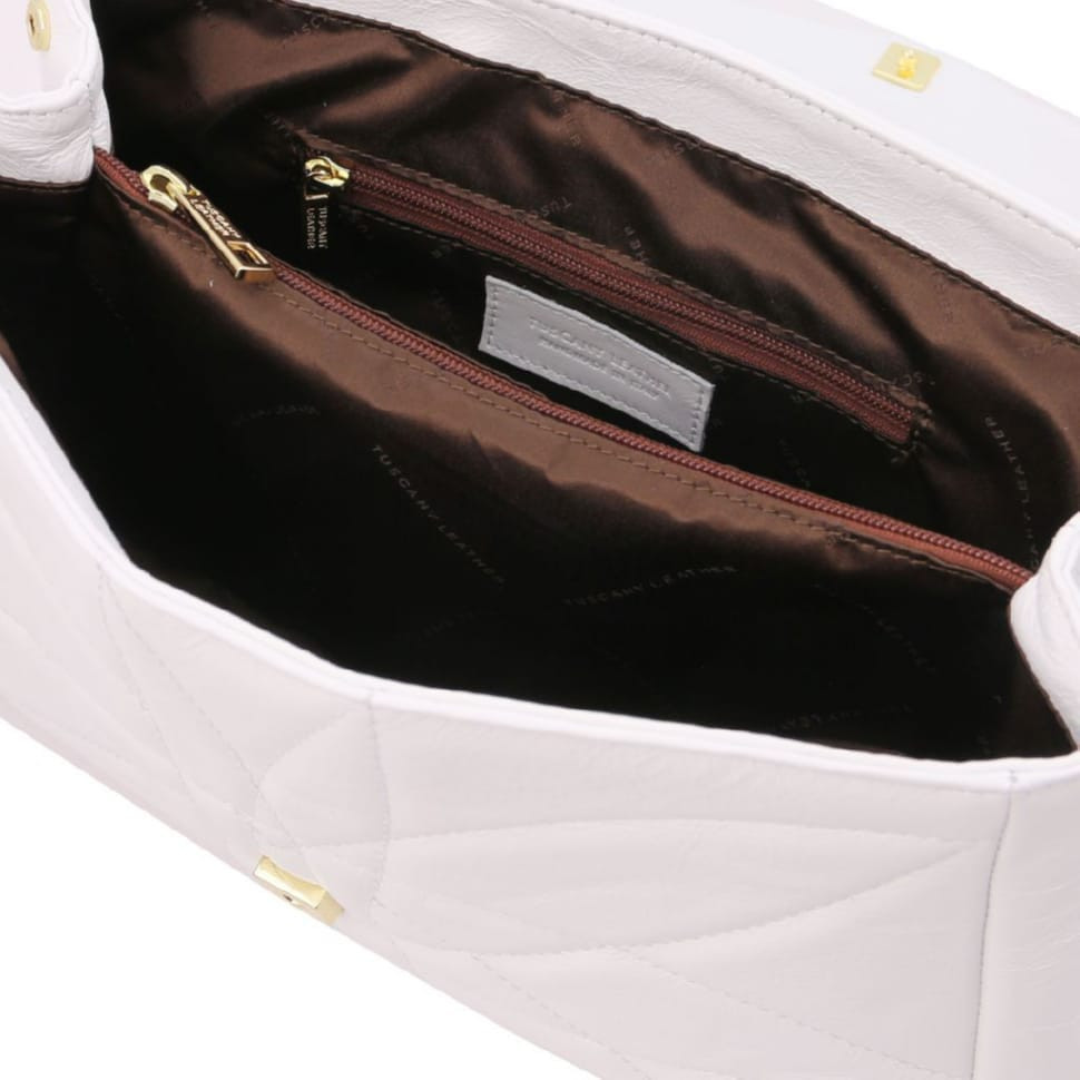 Жіноча м'яка шкіряна плечова сумка Тоскана TL142004 TL сумка