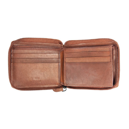 Гаманець чоловічий шкіряний JCB NC38MN Tan (Рудий)