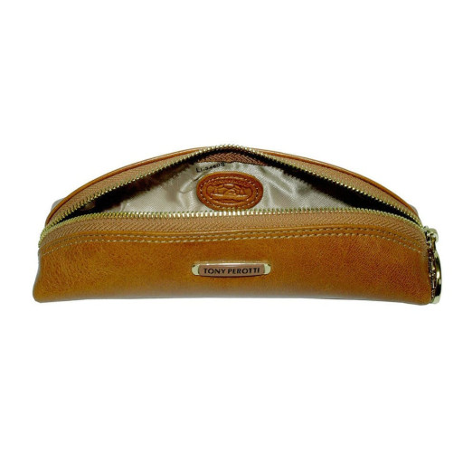 Футляр для окулярів шкіряний Topkapi 3460S giallo жовтий