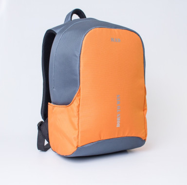 Modern BOOSTER Laptop Backpack Orange & Grey by MAD™