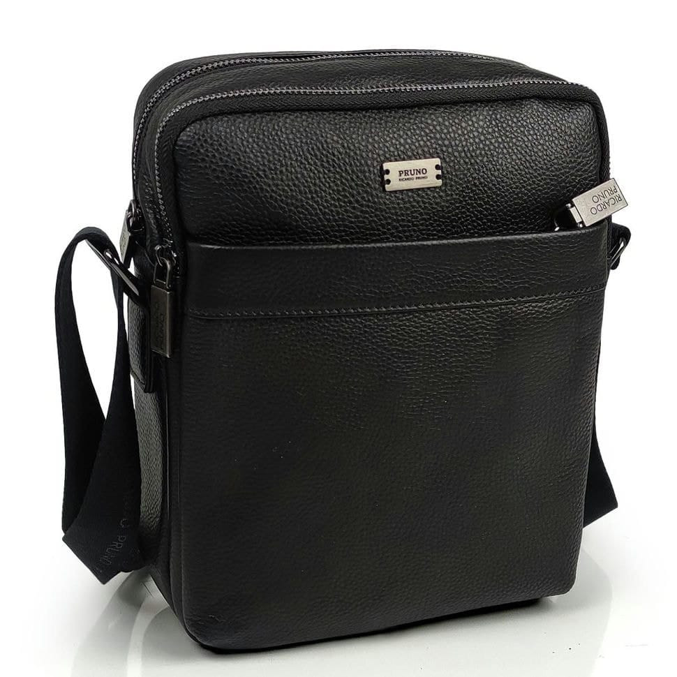 Чоловіча сумка через плече натуральна шкіра Ricardo Pruno RP-F-A25F-9748A
