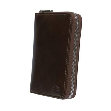 Leather wallet Nevada 3767 moro brown