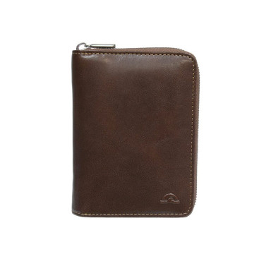 Leather wallet Nevada 3767 moro brown