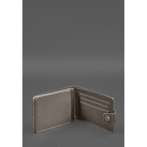 Шкіряна обкладинка-портмоне для посвідчення учасника бойових дій (УБД) Темно-бедовая