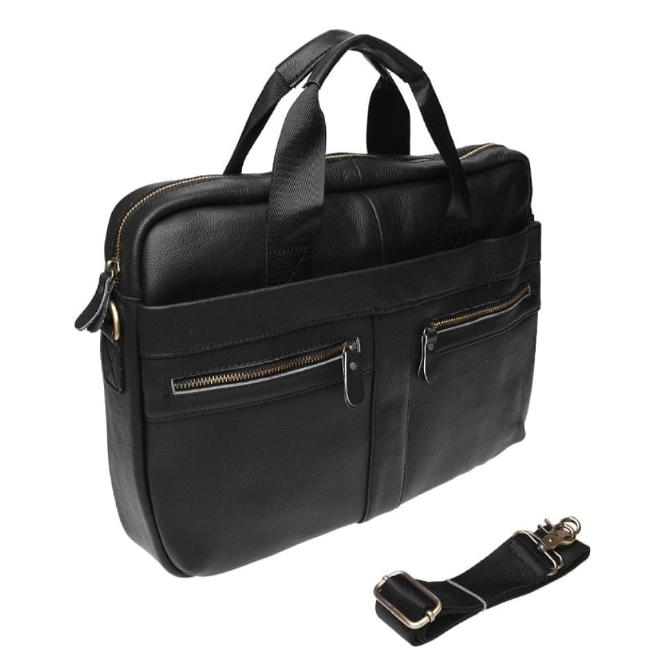 Чоловіча сумка шкіряна Keizer K11120-black