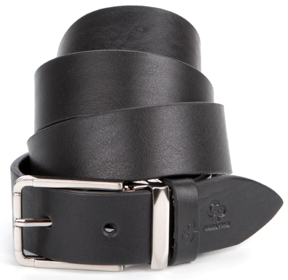 Chic men's leather belt for trousers GRANDE PELLE 00862