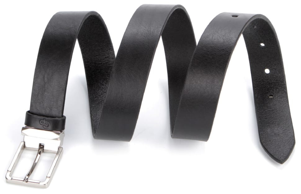 Chic men's leather belt for trousers GRANDE PELLE 00862