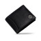 Мужской кожаный кошелек Hammonds Flycatcher HF592 Black (Черный)