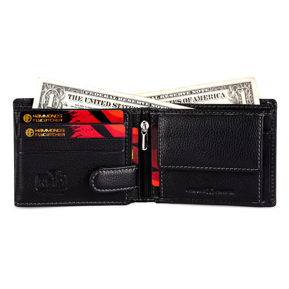 Hammonds Flycatcher HF592 Black Leather Men's Wallet