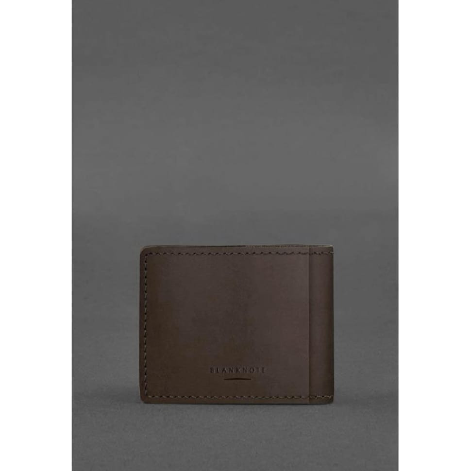 Шкіряна обкладинка для дозволу на зброю темно-коричнева Crazy Horse