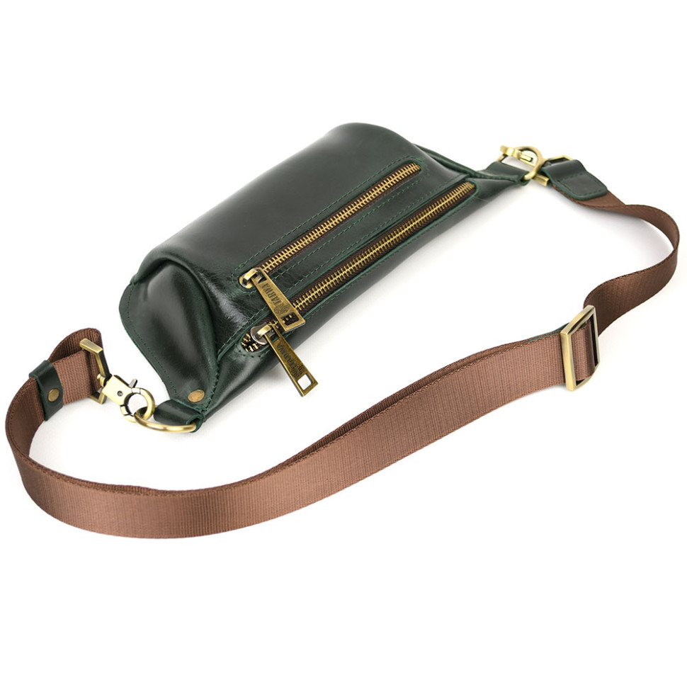 TARWA GE-3104-2lx green Alcor waist bag, size S