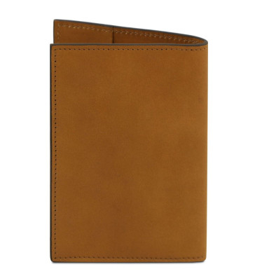 Leather passport cover