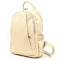 Кожаный женский рюкзак Virginia Conti Italy - 02443_beige бежевый