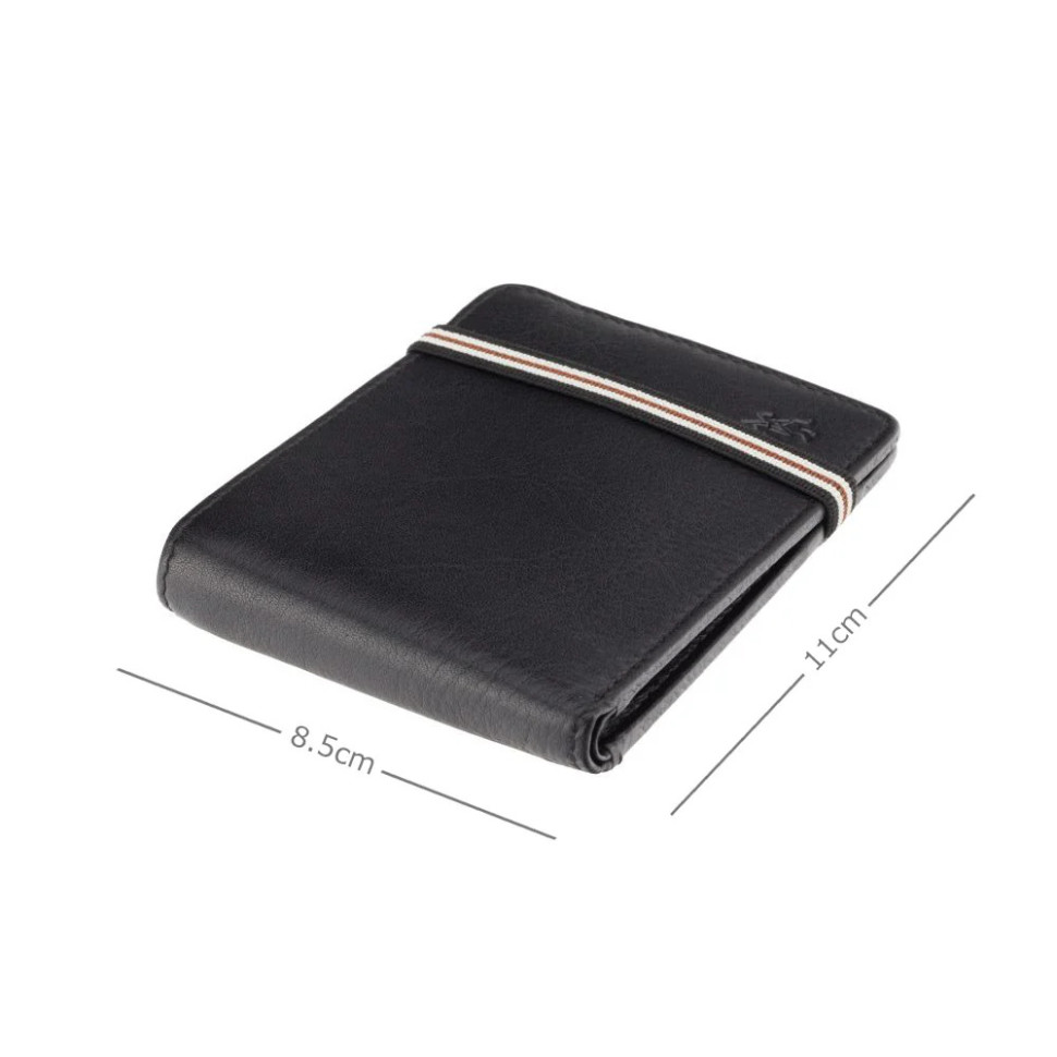 Портмоне мужское Visconti BN3 Segesta (Black)